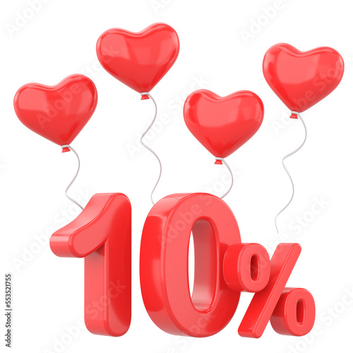 Valentine sale. Ten percent sale. 10% sale.