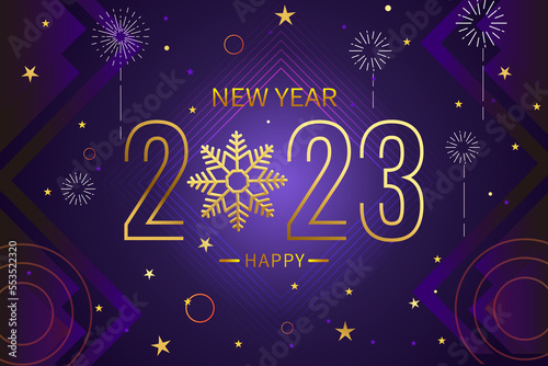 2023 banner background. happy new years theme. happy new years wallpaper. happy new years background