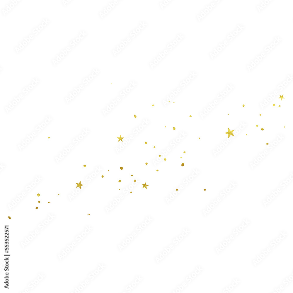 Fototapeta premium stars and confetti