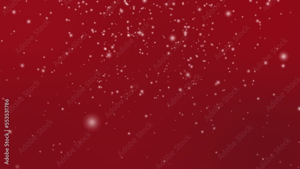 red christmas background with snow falling animation seamless looping red christmas background with snow falling animation seamless looping