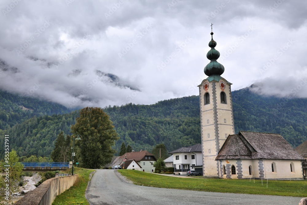 Vorderberg town in Austria