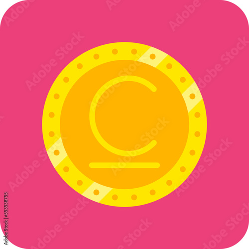 Som Multicolor Round Corner Flat Icon