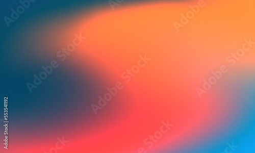 Gradient mesh abstract background. Futuristic holographic backdrop Iridescent graphic template for brochure, flyer, poster design, wallpaper, mobile screen.
