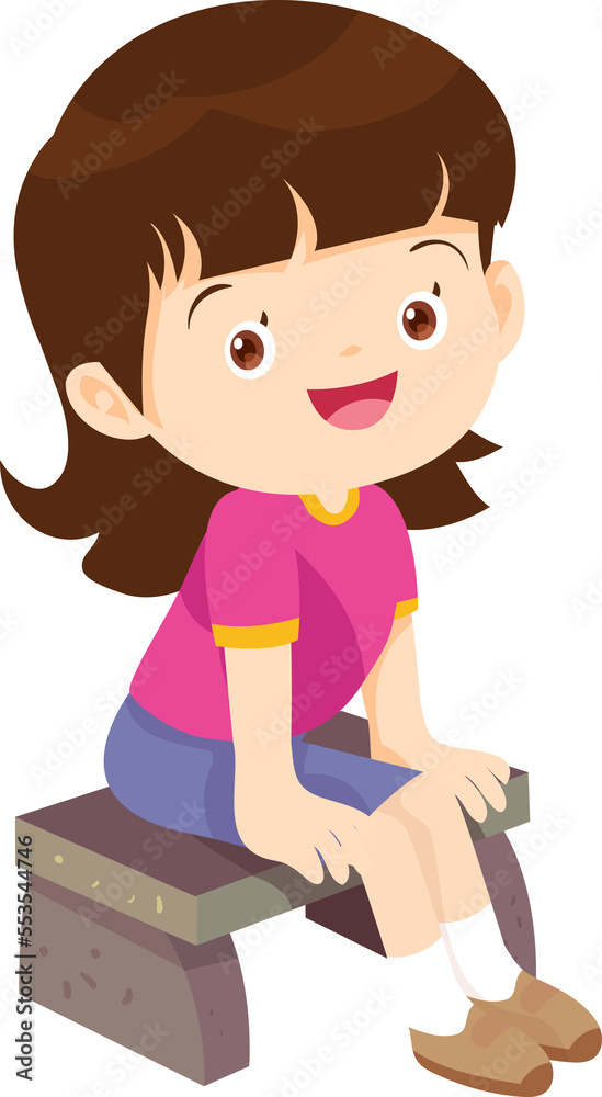 child sitting smiling happy