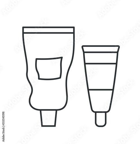 Cosmetic product linear icon