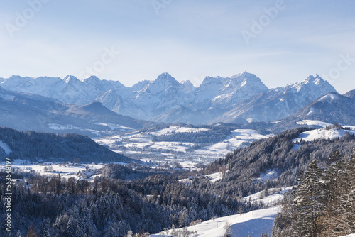 Winterlandscape in Rosenau am Hengstpaß, Upperaustria