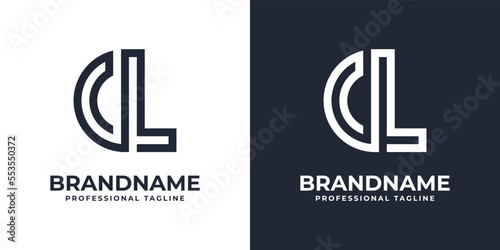 Simple CL Monogram Logo, suitable for any business with CL or LC initial.