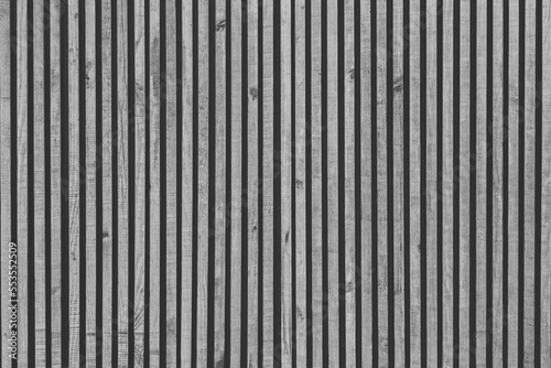 Grey wooden vertical lines modern interior plank surface texture board background gray