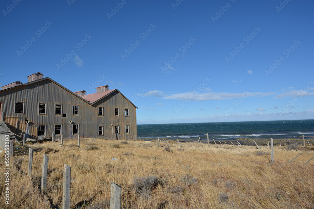 Barn on the coast