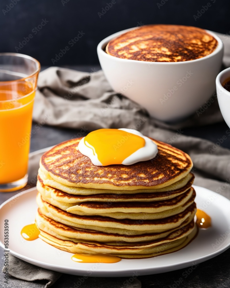 pancakes with jam pancakes with jam