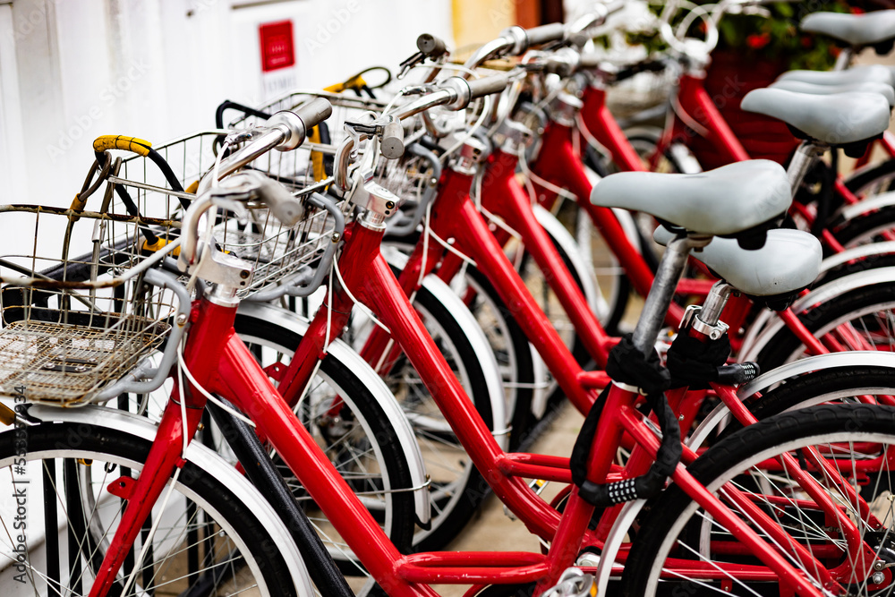 bicycles in the city bicycles in the city
