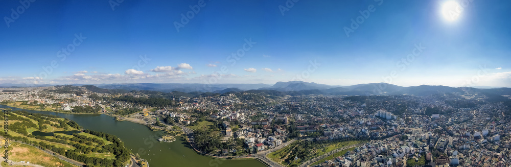 Drove view of Da Lat; Da Lat, Lam Dong Province, Vietnam Drove view of Da Lat; Da Lat, Lam Dong Province, Vietnam