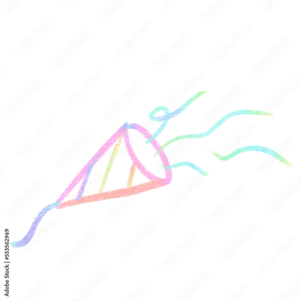 Rainbow line Christmas decoration, signs and symbols, Hand drawn in doodle style. Rainbow line Christmas decoration, signs and symbols, Hand drawn in doodle style.