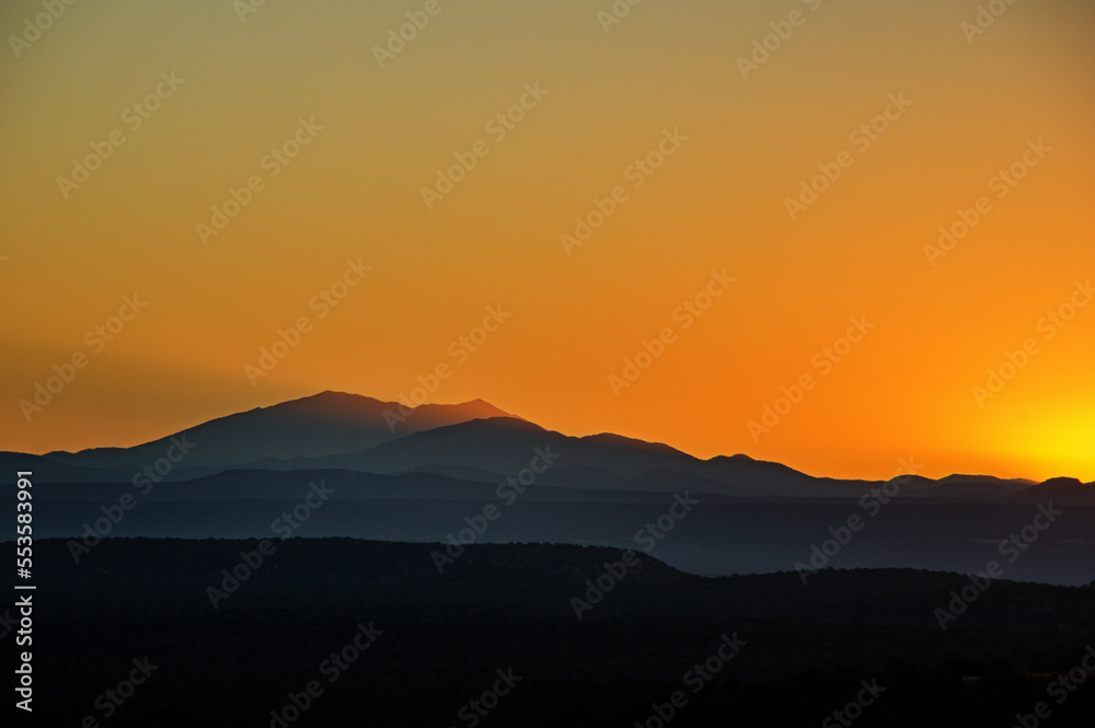 Sunrise Over San Francisco Peaks