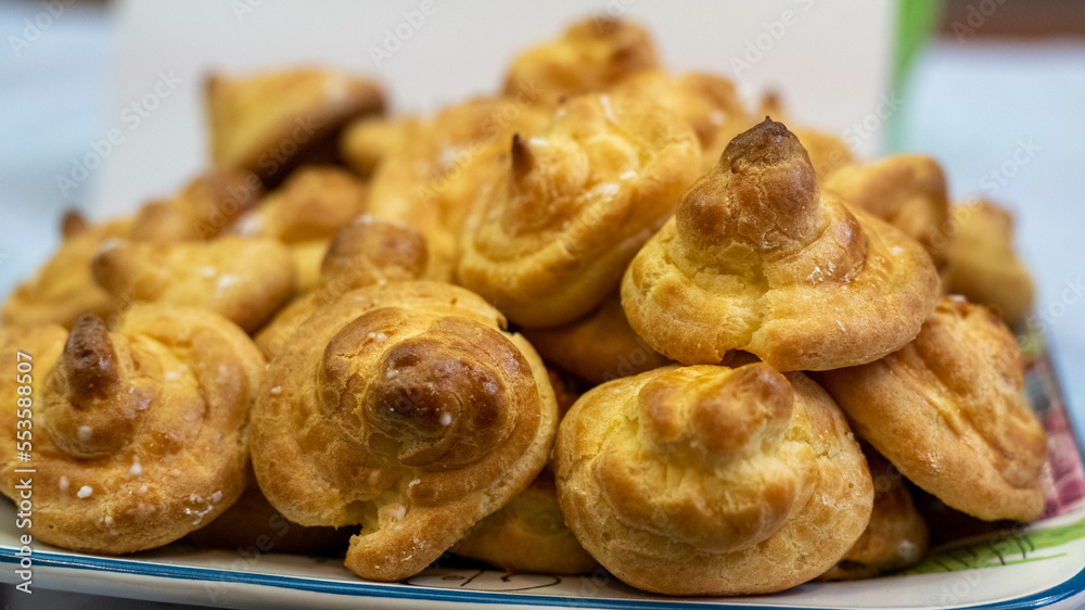 French Cream Puffs (Choux Pastry)
