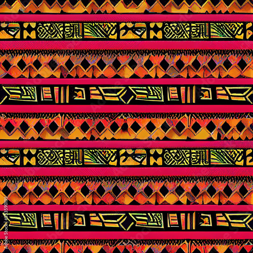 Mexican,azte,mayan,triba, seamless pattern