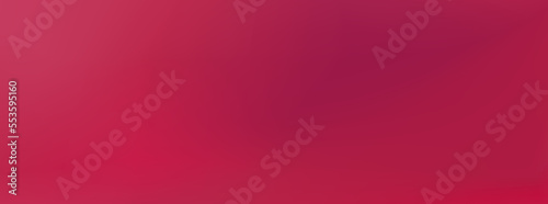 Abstract blurred gradient background. Viva Magenta color of the year 2023. Banner template with smooth mesh gradient. Vector illustration