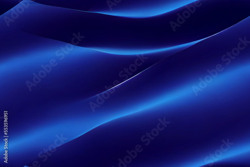 Vertical shot of gradient blue luxury abstract smooth background Generative AI