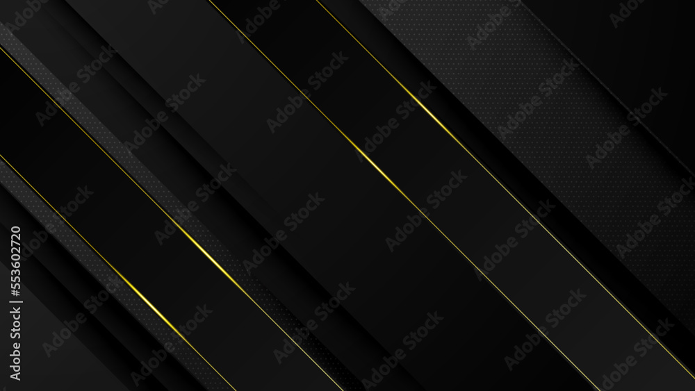 Luxury black and gold background Luxury black and gold background