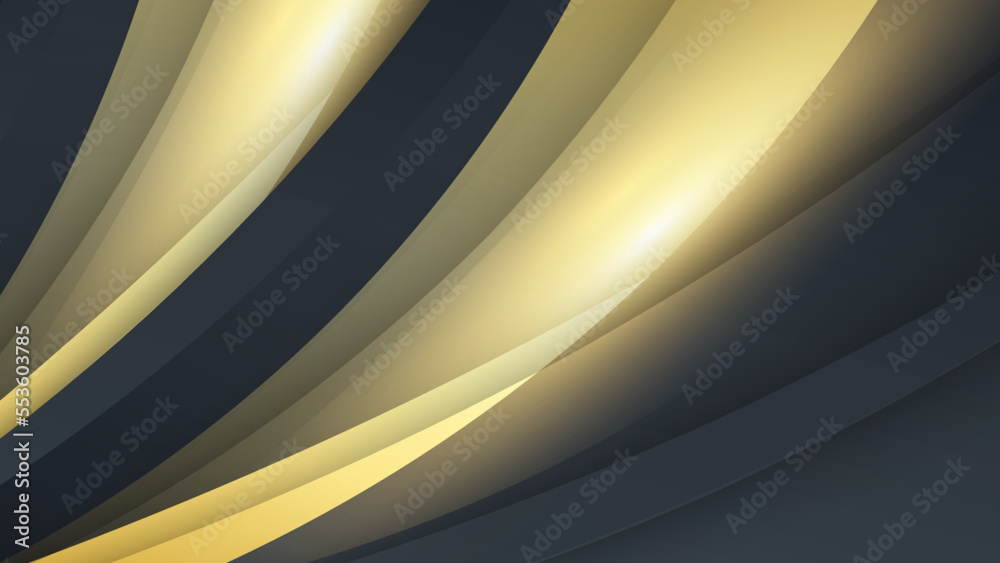 Luxury black and gold background Luxury black and gold background
