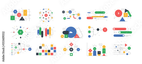 Abstract illustration set