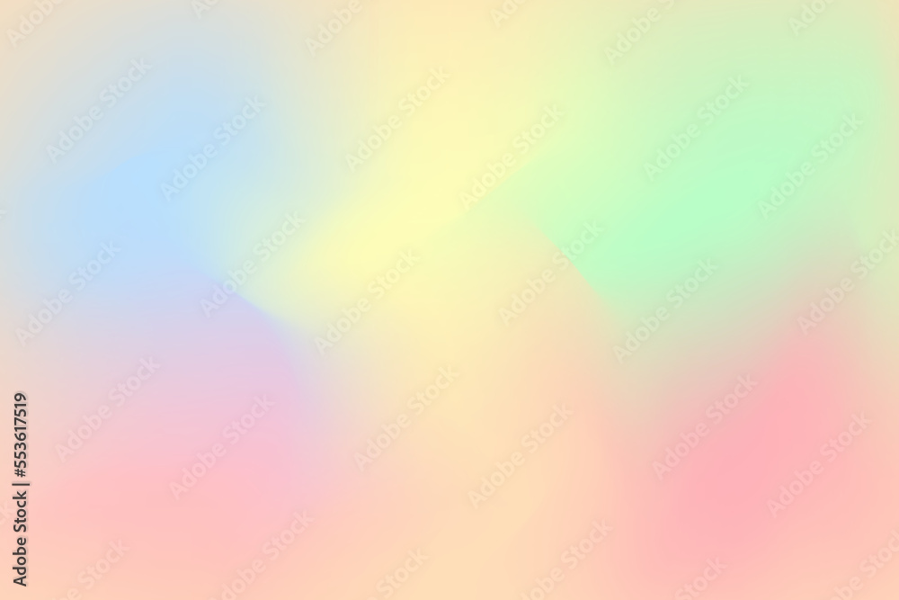 Abstract Smooth and blurry colorful gradient mesh background. Modern bright rainbow colors. easy to edit for any background, web, design, wallpaper, printing, digital