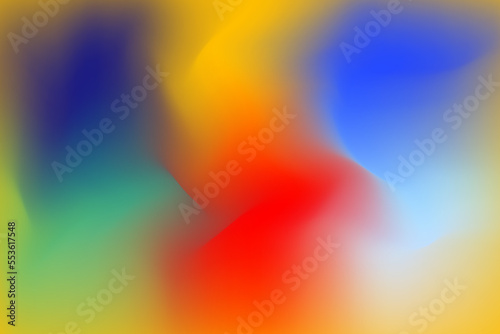 Abstract Smooth and blurry colorful gradient mesh background. Modern bright rainbow colors. easy to edit for any background  web  design  wallpaper  printing  digital