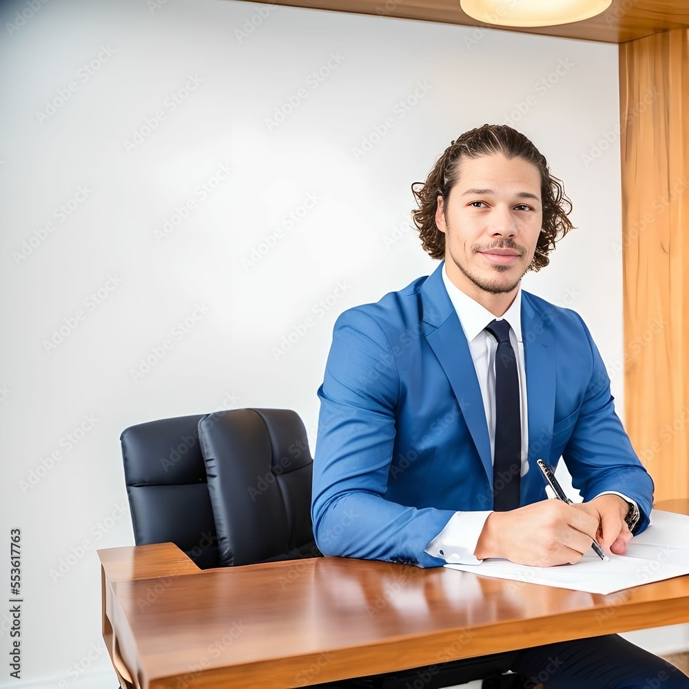 businessman at office