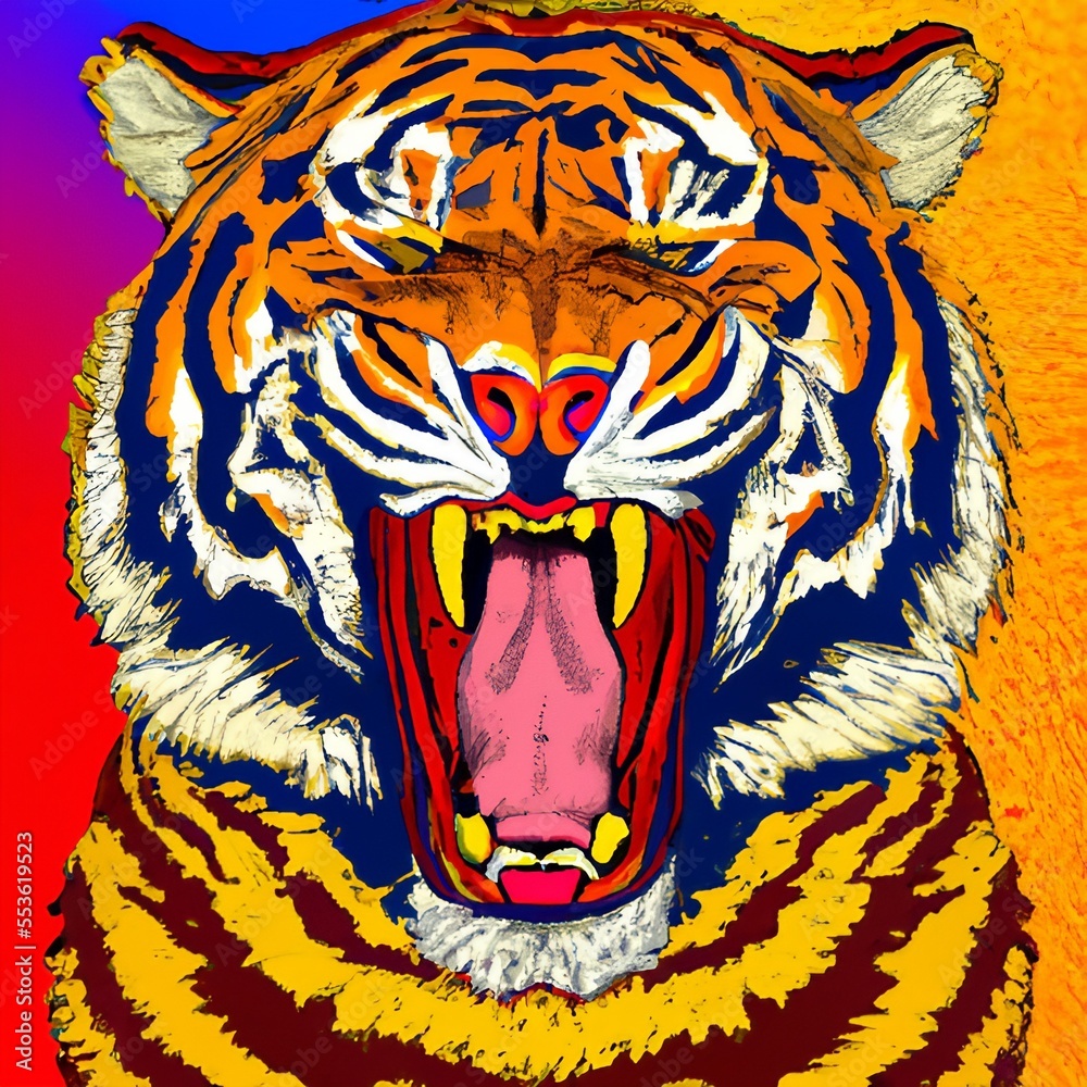 Fototapeta Tiger Roar