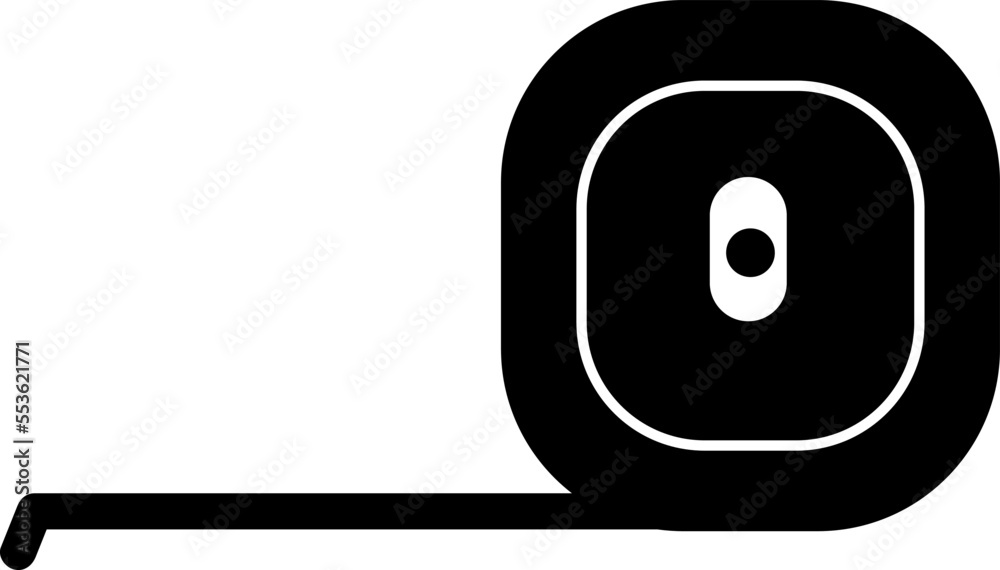 Measure tape icon vector trendy on white background..eps Measure tape icon vector trendy on white background..eps