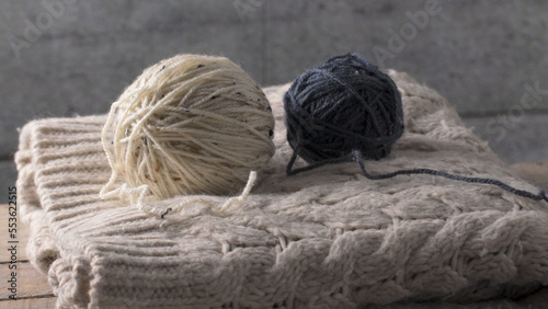 Photos Knitting needles and yarn