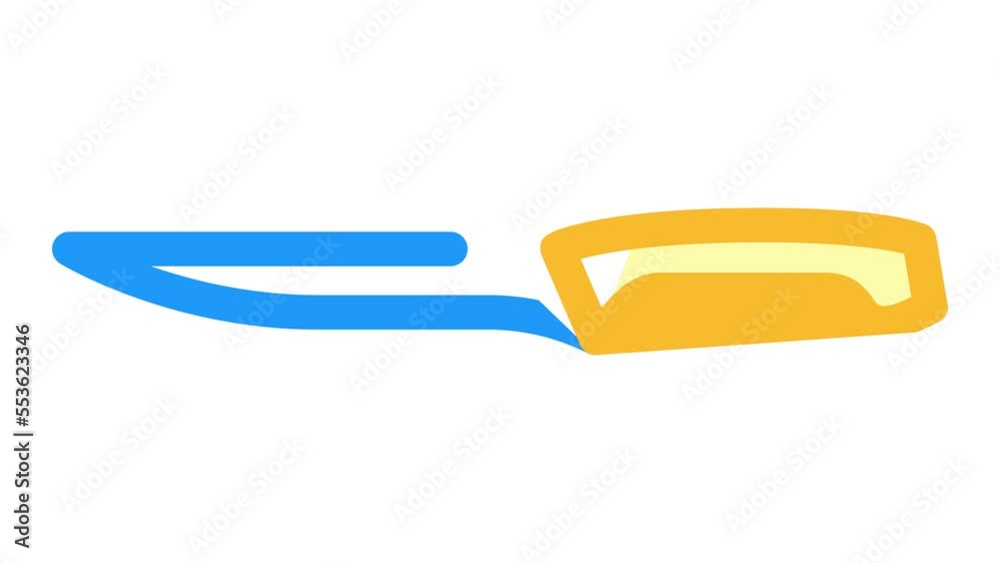 fillet knife color icon animation fillet knife color icon animation