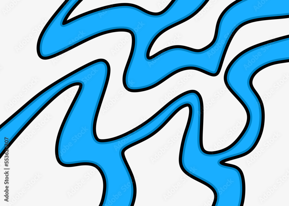 Abstract background with gradient wavy line pattern Abstract background with gradient wavy line pattern