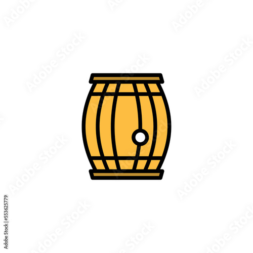 barrel beer icon vector design templates