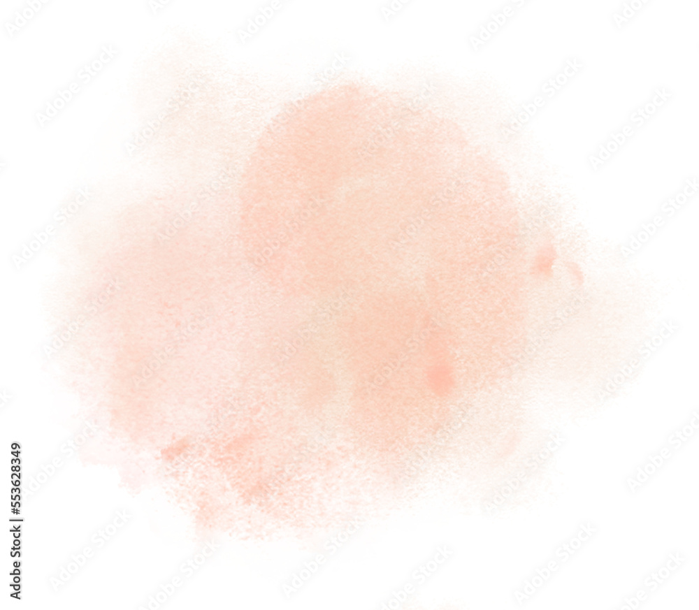 Watercolor stain texture shape