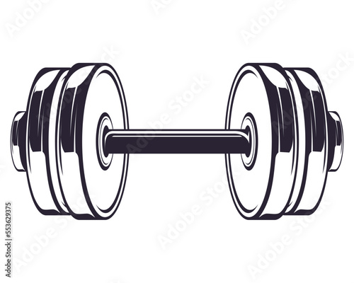 dumbbell gym tool photo