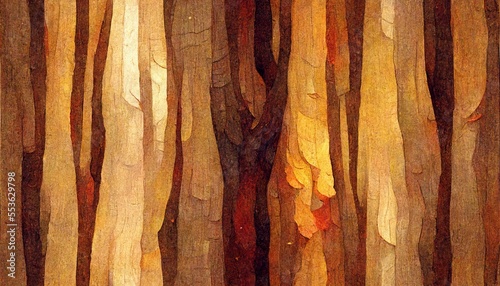 Maple wood texture background, Generative AI