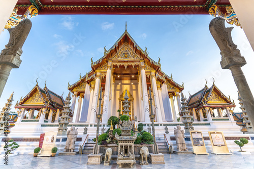 Wat Suthat Thepwararam, buddhist temple in Bangkok, Thailand