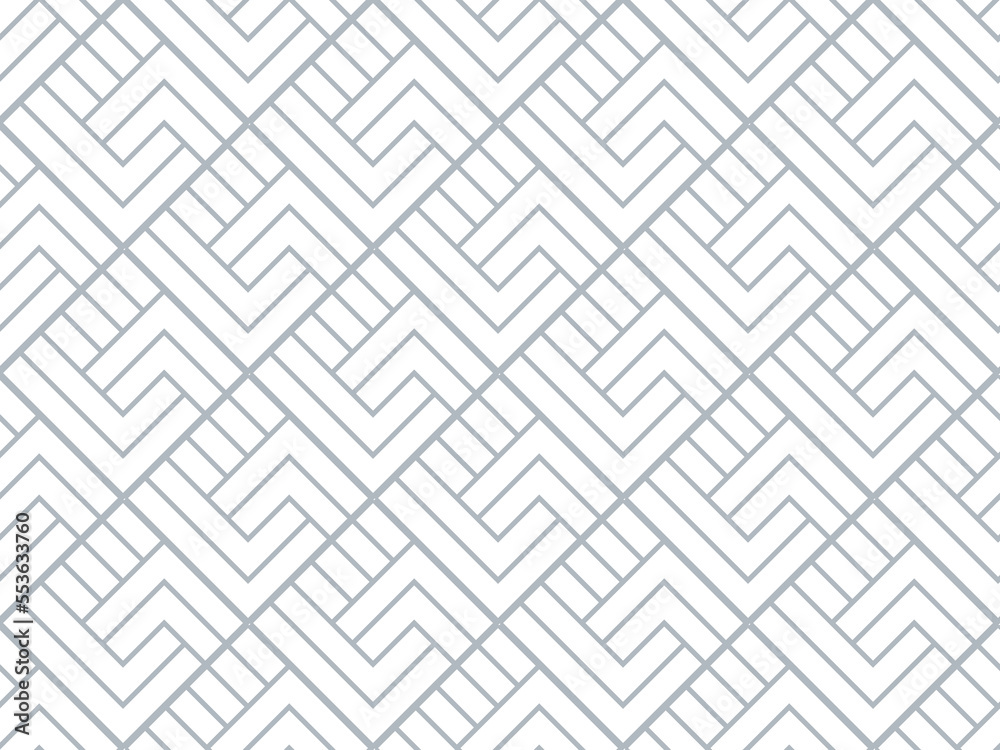Abstract geometric pattern. A seamless vector background. White and gray ornament. Graphic modern pattern. Simple lattice graphic design. Abstract geometric pattern. A seamless vector background. White and gray ornament. Graphic modern pattern. Simple lattice graphic design.