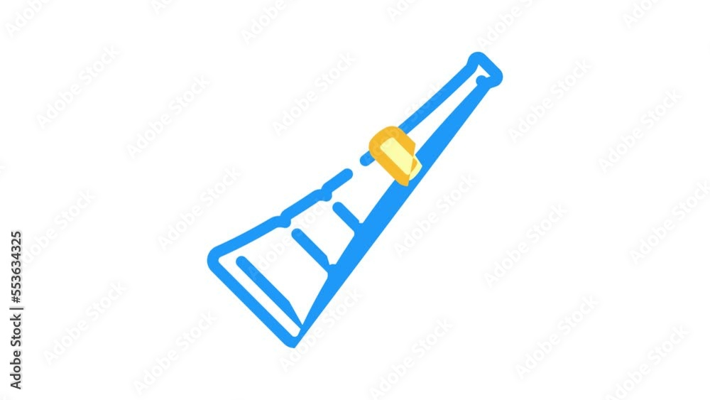fipple flute color icon animation