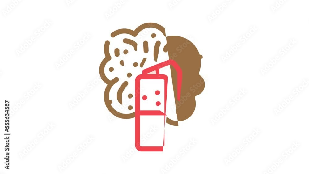 smoke bomb color icon animation
