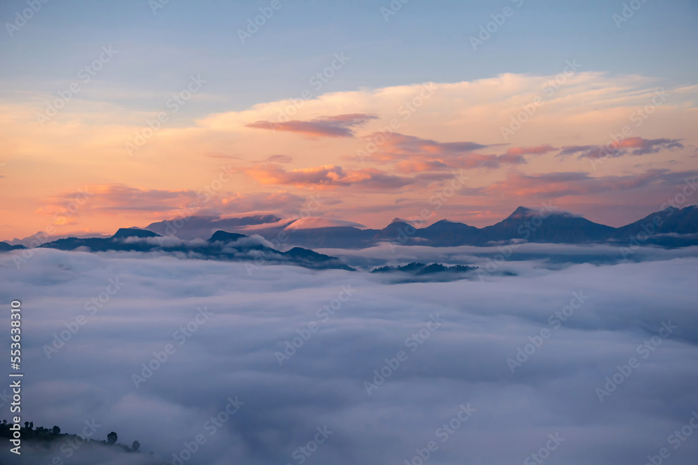 landscape and sky background