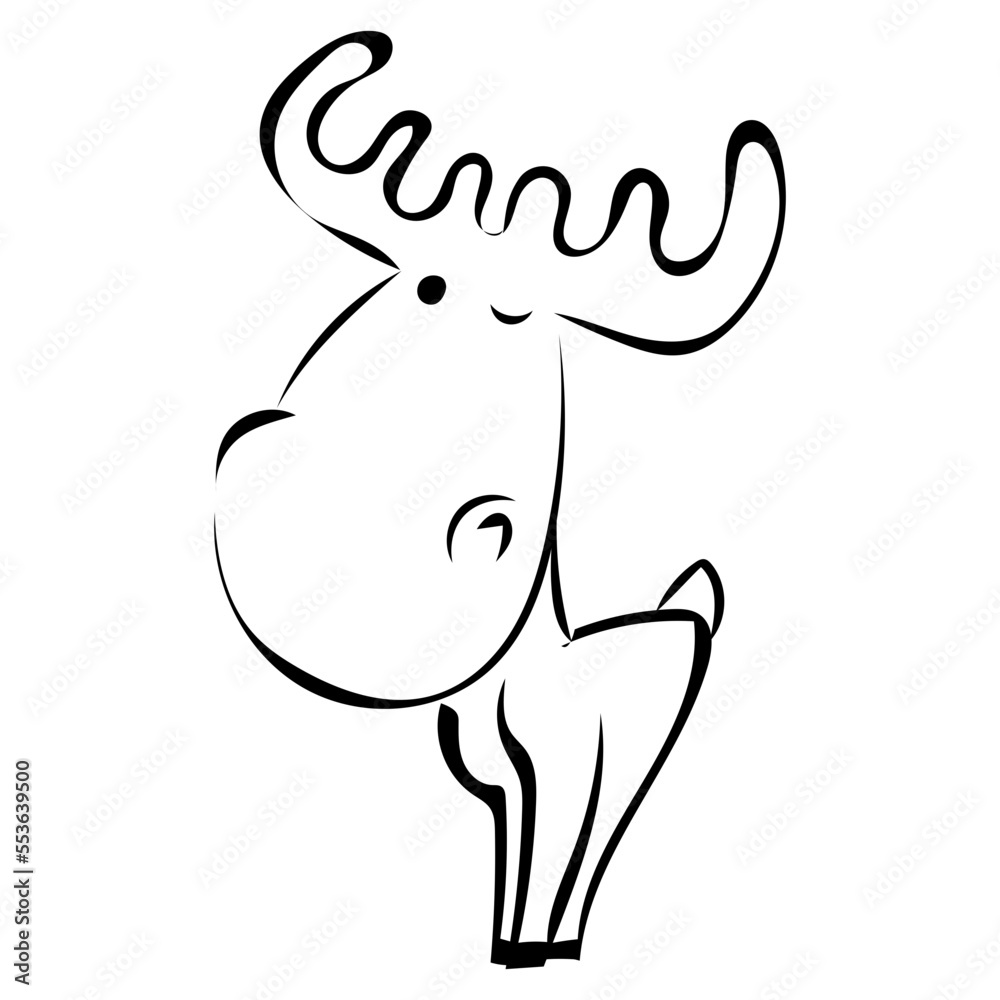 Fototapeta premium Elch