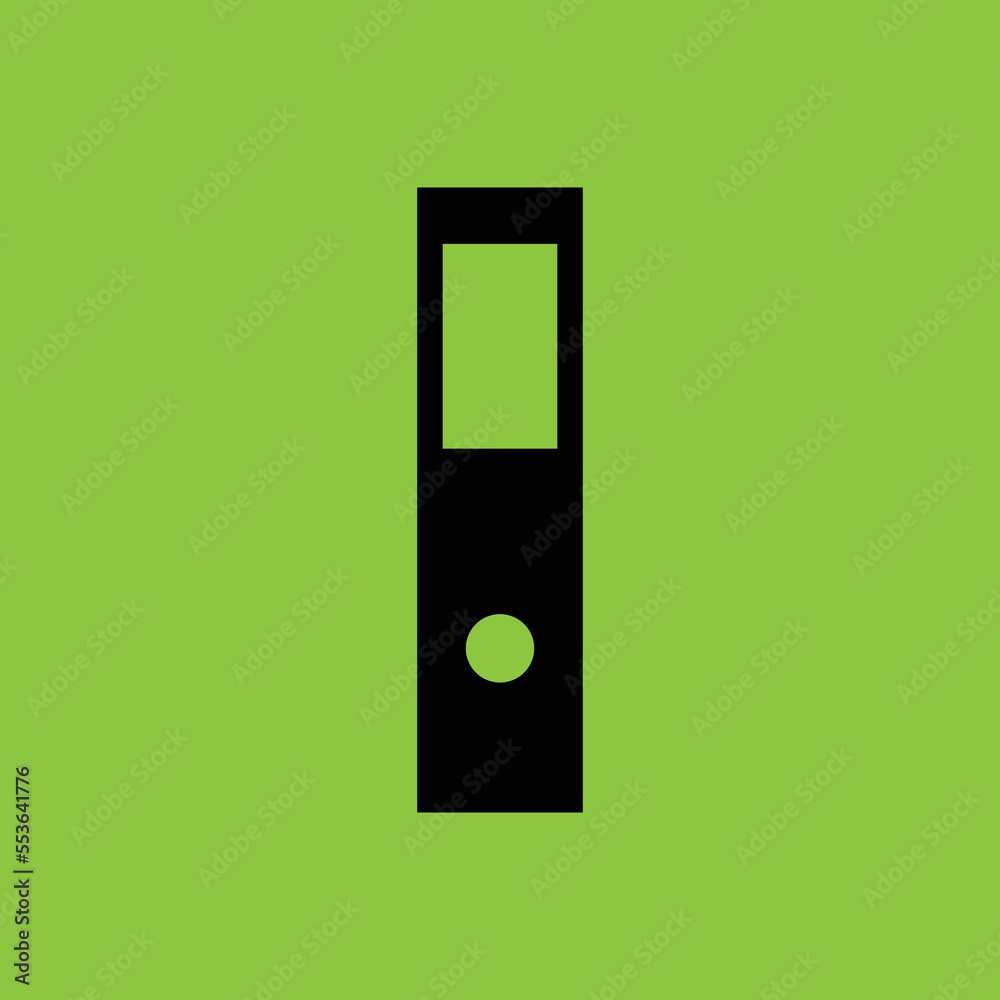 File Icon isolated. Office Concept. - Vector File Icon isolated. Office Concept. - Vector