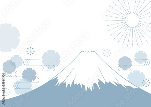 富士山のイラスト07