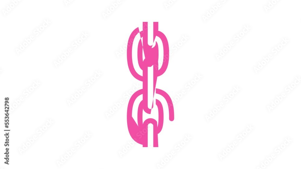 trace chain color icon animation trace chain color icon animation