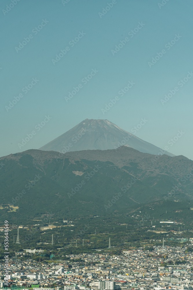 香貫山から見る富士山