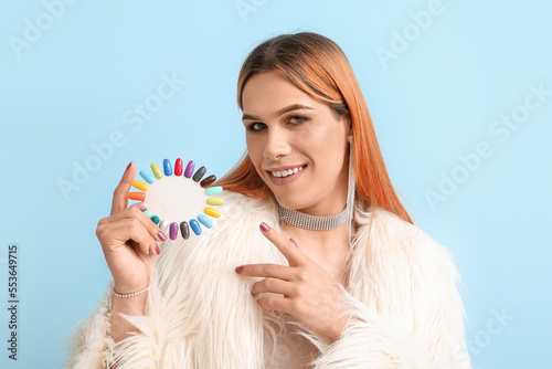 Young transgender woman wit...