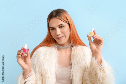 Young transgender woman wit...