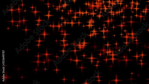 Particles abstract background with glowing lights